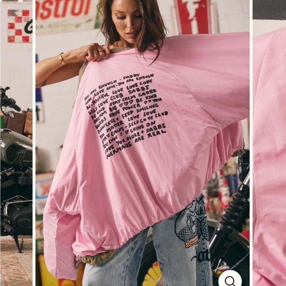 The “Be Kind” Bomber by Sabbi -oversized - Picture 6 of 6